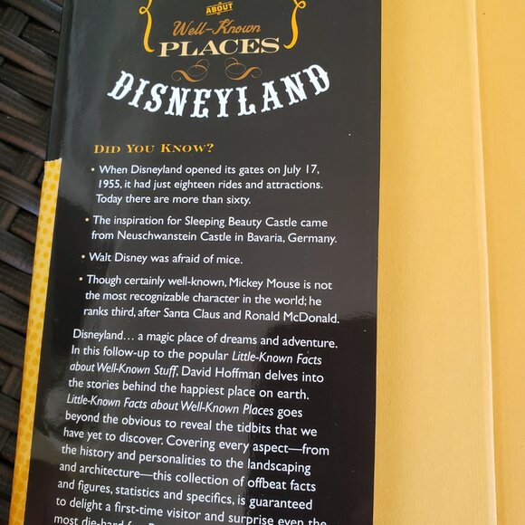 EUC Disneyland facts book - Picture 3 of 3